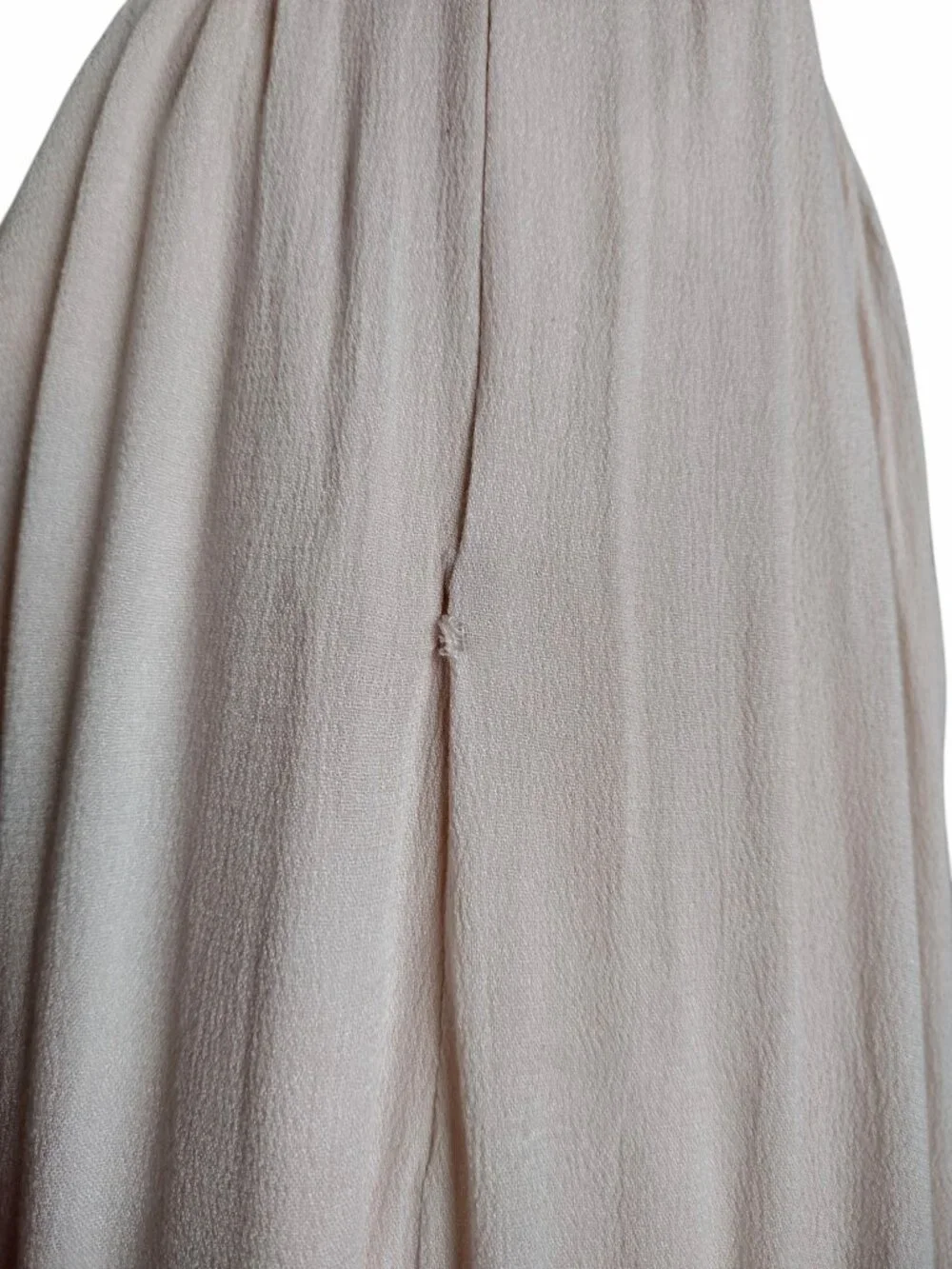 Joy Folie Mia Joy Blush Pink Tiered Lace Full Skirt Boho Maxi Dress Size 14